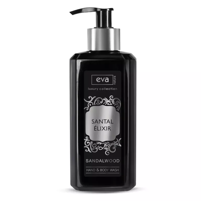 Eva Natura LUXURY COLLECTION Hand & Body Wash SANTAL ÉLIXIR