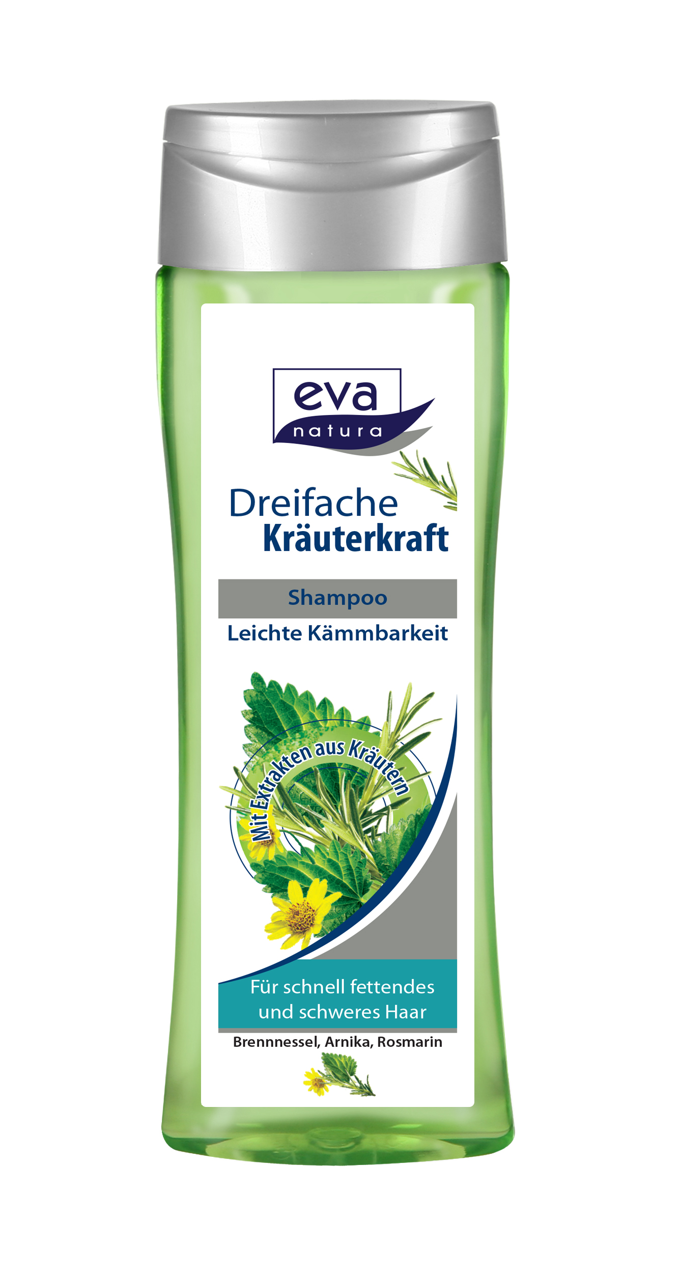 Eva Natura Shampoo Brennnessel für fettendes Haar