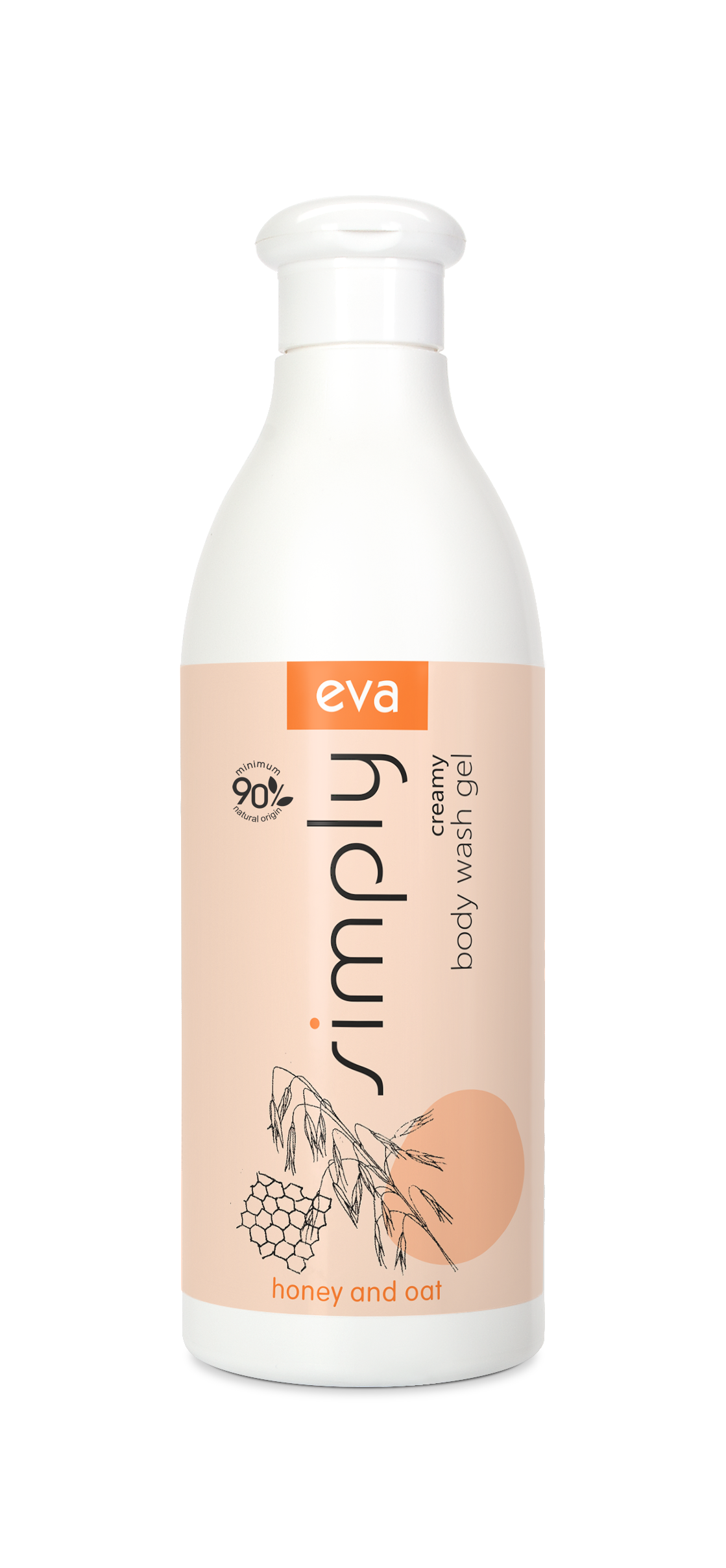 Eva Simply Cremedusche Honig und Hafer
