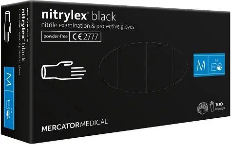 Mercator nitrylex black Nitrilhandschuhe
